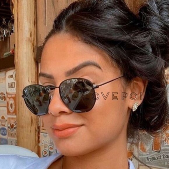 NEW Ray Ban Hexagonal Flat Lenses Black RB3548N - Picture 3 of 8